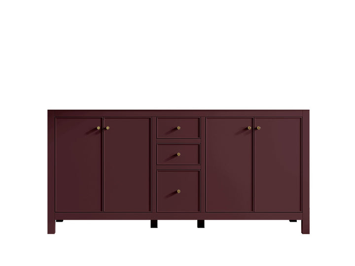 Chicago 72 in. W x 22 in. D Double Sink Bathroom Vanity - photo 7