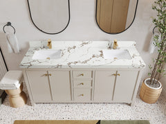 Chicago 72 in. W x 22 in. D Double Sink Bathroom Vanity - photo 44