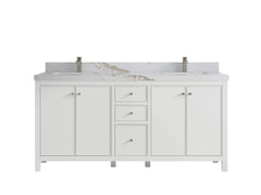 Chicago 72 in. W x 22 in. D Double Sink Bathroom Vanity - photo 15
