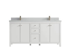Chicago 72 in. W x 22 in. D Double Sink Bathroom Vanity - photo 13
