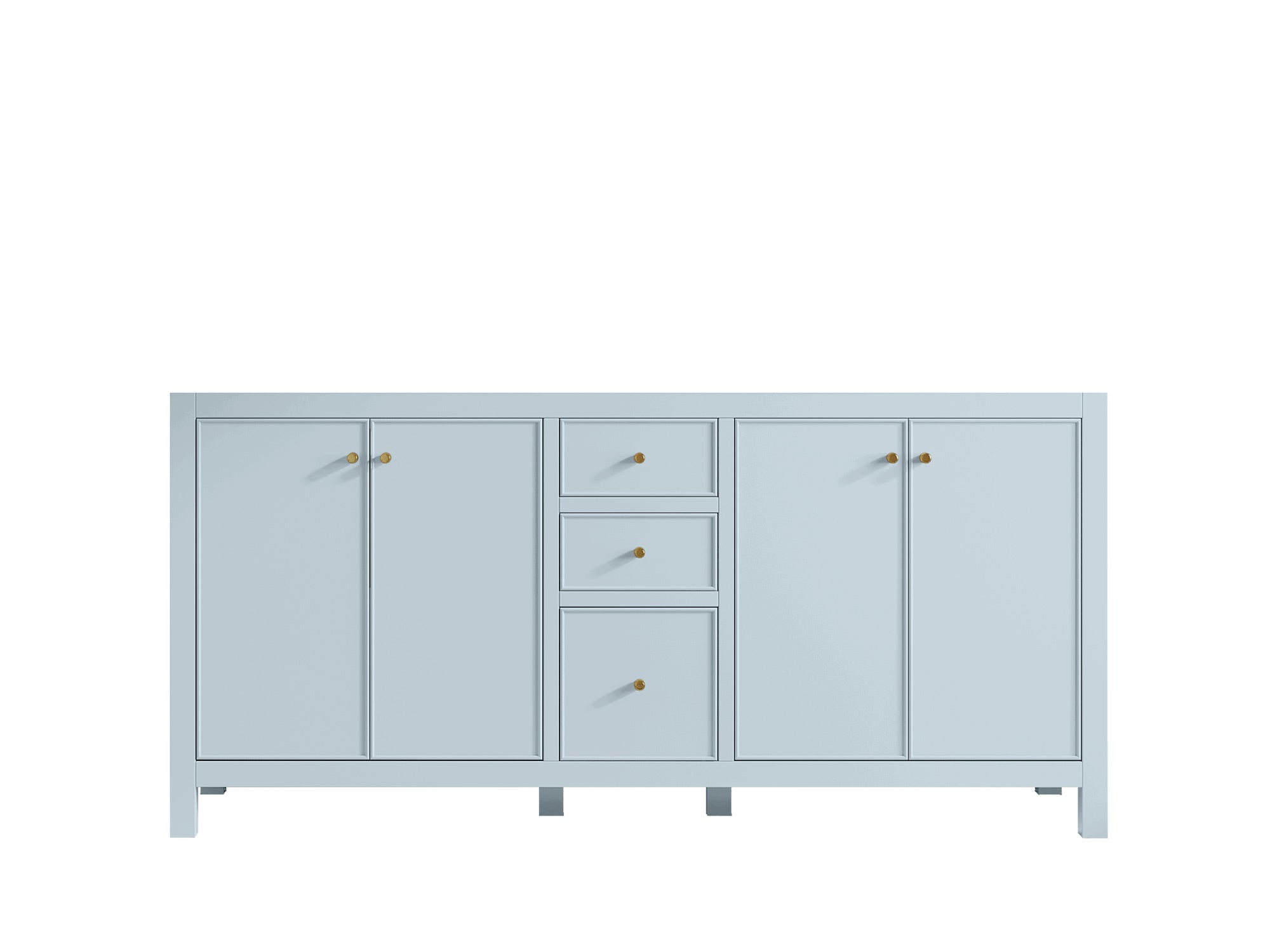Chicago 72 in. W x 22 in. D Double Sink Bathroom Vanity - Willow Bath and Vanity