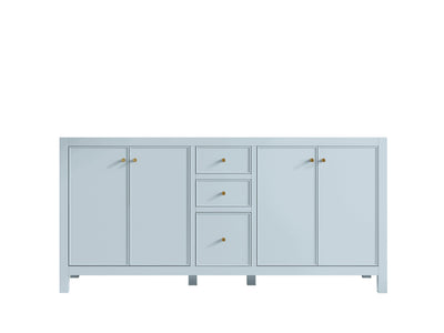 Chicago 72 in. W x 22 in. D Double Sink Bathroom Vanity - Willow Bath and Vanity