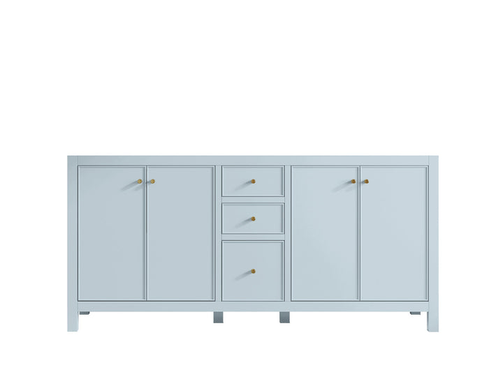 Chicago 72 in. W x 22 in. D Double Sink Bathroom Vanity - photo 6