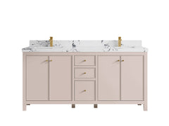 Chicago 72 in. W x 22 in. D Double Sink Bathroom Vanity - photo 39
