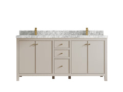 Chicago 72 in. W x 22 in. D Double Sink Bathroom Vanity - photo 11