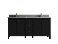 Chicago 72 in. W x 22 in. D Double Sink Bathroom Vanity - photo 35