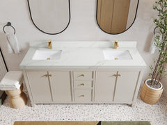 Chicago 72 in. W x 22 in. D Double Sink Bathroom Vanity - photo 20