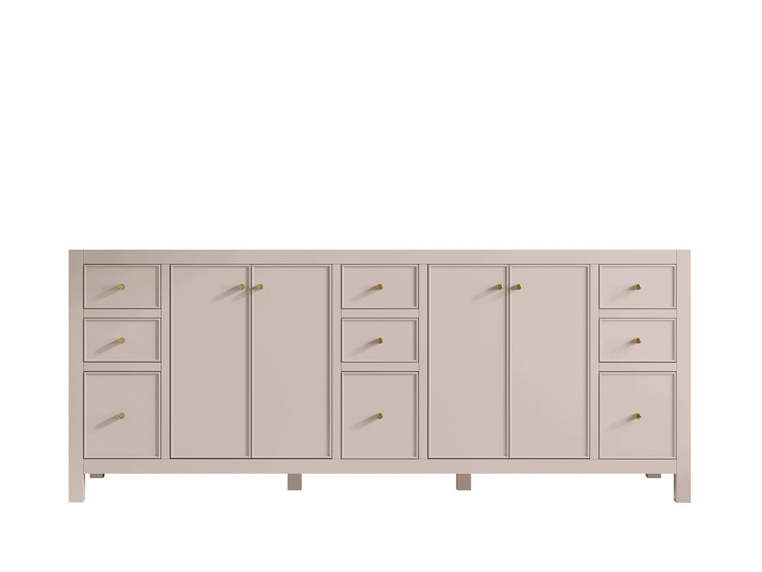 Chicago 84 in. W x 22 in. D Double Sink Bathroom Vanity - Willow Bath and Vanity