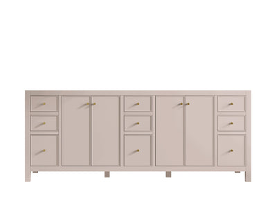 Chicago 84 in. W x 22 in. D Double Sink Bathroom Vanity - Willow Bath and Vanity
