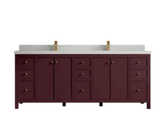 Chicago 84 in. W x 22 in. D Double Sink Bathroom Vanity - photo 51