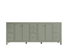 Chicago 84 in. W x 22 in. D Double Sink Bathroom Vanity - photo 6
