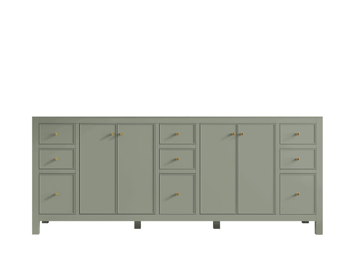 Chicago 84 in. W x 22 in. D Double Sink Bathroom Vanity - photo 6