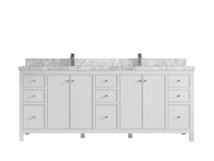 Chicago 84 in. W x 22 in. D Double Sink Bathroom Vanity - photo 19