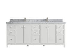 Chicago 84 in. W x 22 in. D Double Sink Bathroom Vanity - photo 41
