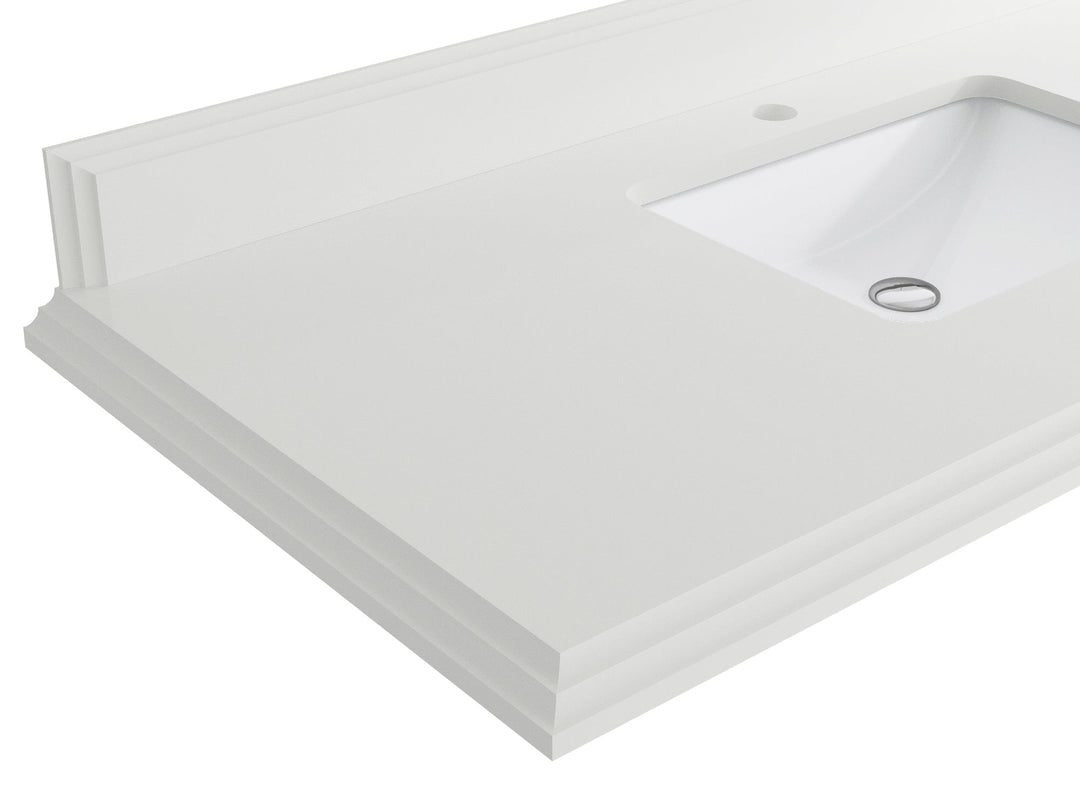 Chicago Teak 24 in. W x 22 in. D Single Sink Bathroom Vanity - Willow Bath and Vanity