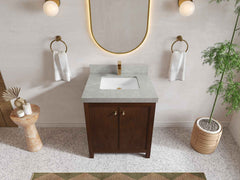 Chicago Teak 30 in. W x 22 in. D Single Sink Bathroom Vanity - photo 28