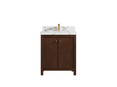 Chicago Teak 30 in. W x 22 in. D Single Sink Bathroom Vanity - photo 33