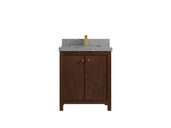 Chicago Teak 30 in. W x 22 in. D Single Sink Bathroom Vanity - photo 31
