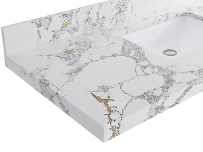 Chicago Teak 42 in. W x 22 in. D Single Sink Bathroom Vanity - Willow Bath and Vanity