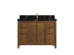 Chicago Teak 48 in. W x 22 in. D Single Sink Bathroom Vanity - photo 9