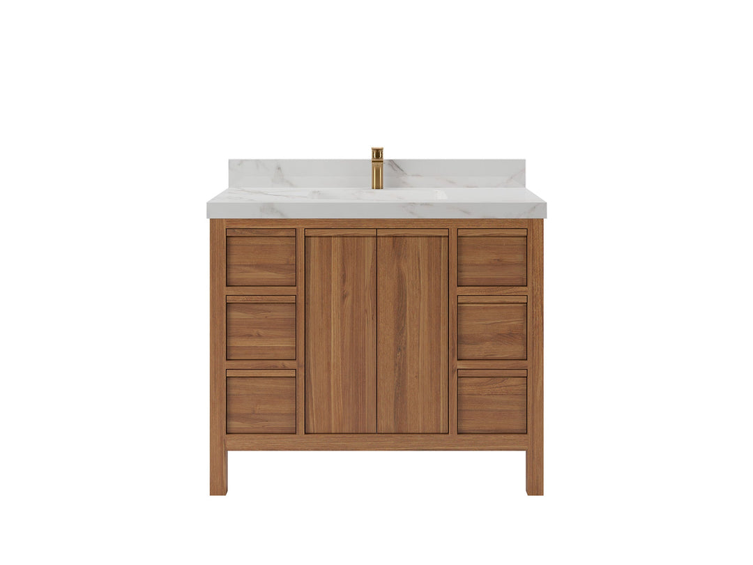 Bathroom Vanities - Single Sink - Bathroom Vanity size 40 - 49 IN - Teak Wood - photo 11