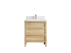 Elizabeth White Oak 30 in. W x 22 in. D Single Sink Bathroom Vanity - photo 27