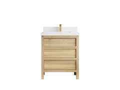 Elizabeth White Oak 30 in. W x 22 in. D Single Sink Bathroom Vanity - photo 45
