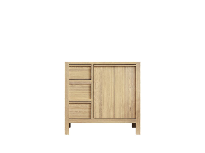 Elizabeth White Oak 36 in. W x 22 in. D Center Sink Bathroom Vanity - photo 49
