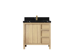Elizabeth White Oak 36 in. W x 22 in. D Center Sink Bathroom Vanity - photo 13