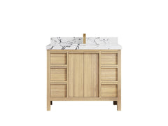 Elizabeth White Oak 42 in. W x 22 in. D Single Sink Bathroom Vanity - photo 45