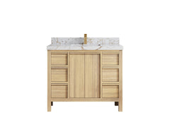 Elizabeth White Oak 42 in. W x 22 in. D Single Sink Bathroom Vanity - photo 43