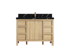 Elizabeth White Oak 48 in. W x 22 in. D Single Sink Bathroom Vanity - photo 10