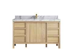 Elizabeth White Oak 60 in. W x 22 in. D Single Sink Bathroom Vanity - photo 21