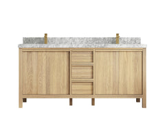 Elizabeth White Oak 72 in. W x 22 in. D Double Sink Bathroom Vanity - photo 23