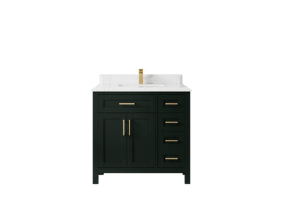 Cambridge 36 in. W x 22 in. D Single Center Sink Bathroom Vanity