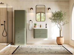 Hampton Floating 30 in. W x 22 in. D Single Sink Bathroom Vanity - photo 2