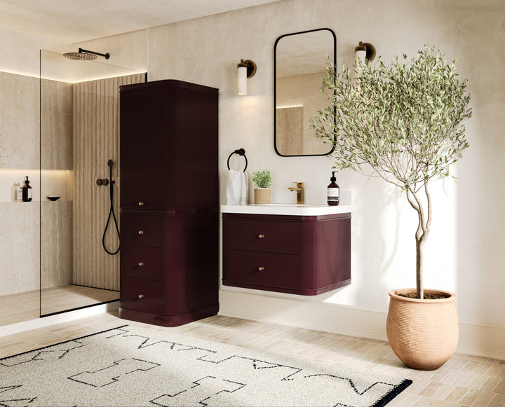 Hampton Floating 30 in. W x 22 in. D Single Sink Bathroom Vanity - photo 2