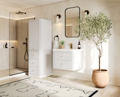 Hampton Floating 30 in. W x 22 in. D Single Sink Bathroom Vanity - photo 2
