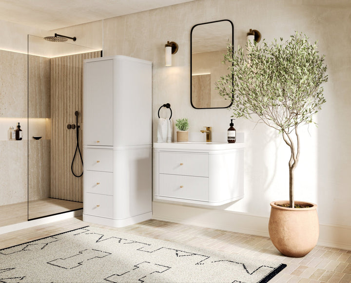 Hampton Floating 30 in. W x 22 in. D Single Sink Bathroom Vanity - photo 2