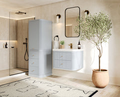 Hampton Floating 30 in. W x 22 in. D Single Sink Bathroom Vanity - photo 2