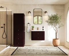 Hampton Floating 30 in. W x 22 in. D Single Sink Bathroom Vanity - photo 4