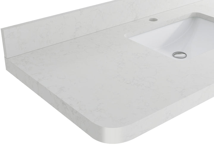 Hampton Floating 30 in. W x 22 in. D Single Sink Bathroom Vanity - photo 13