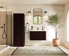 Hampton Floating 36 in. W x 22 in. D Center Sink Bathroom Vanity - photo 2