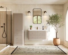 Hampton Floating 42 in. W x 22 in. D Single Sink Bathroom Vanity - photo 4