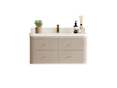 Hampton Floating 42 in. W x 22 in. D Single Sink Bathroom Vanity - photo 1
