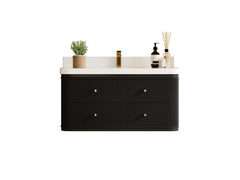 Hampton Floating 42 in. W x 22 in. D Single Sink Bathroom Vanity - photo 1