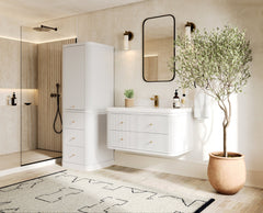 Hampton Floating 42 in. W x 22 in. D Single Sink Bathroom Vanity - photo 3