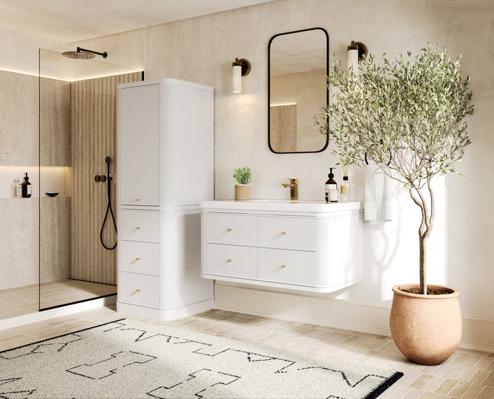 Hampton Floating 42 in. W x 22 in. D Single Sink Bathroom Vanity - photo 2
