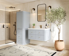 Hampton Floating 42 in. W x 22 in. D Single Sink Bathroom Vanity - photo 2