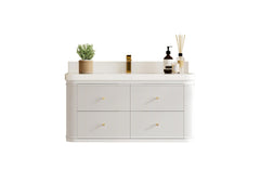 Hampton Floating 42 in. W x 22 in. D Single Sink Bathroom Vanity - photo 1